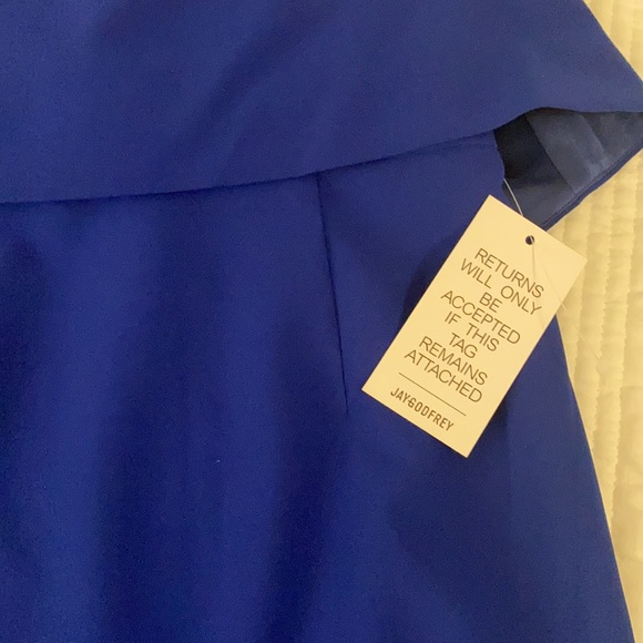 NWT Jay Godfrey strapless mini dress - Picture 5 of 6